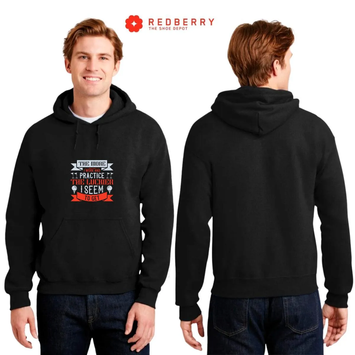 Sudadera Hombre  Hoodie Golf Deporte Frases 040