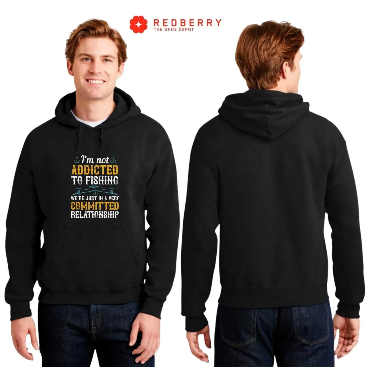 Sudadera Hombre  Hoodie Pescador Fishing Pesca 029