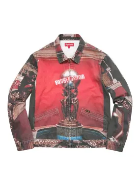 Supreme Scarface the World Is Yours Denim Jacket Multi