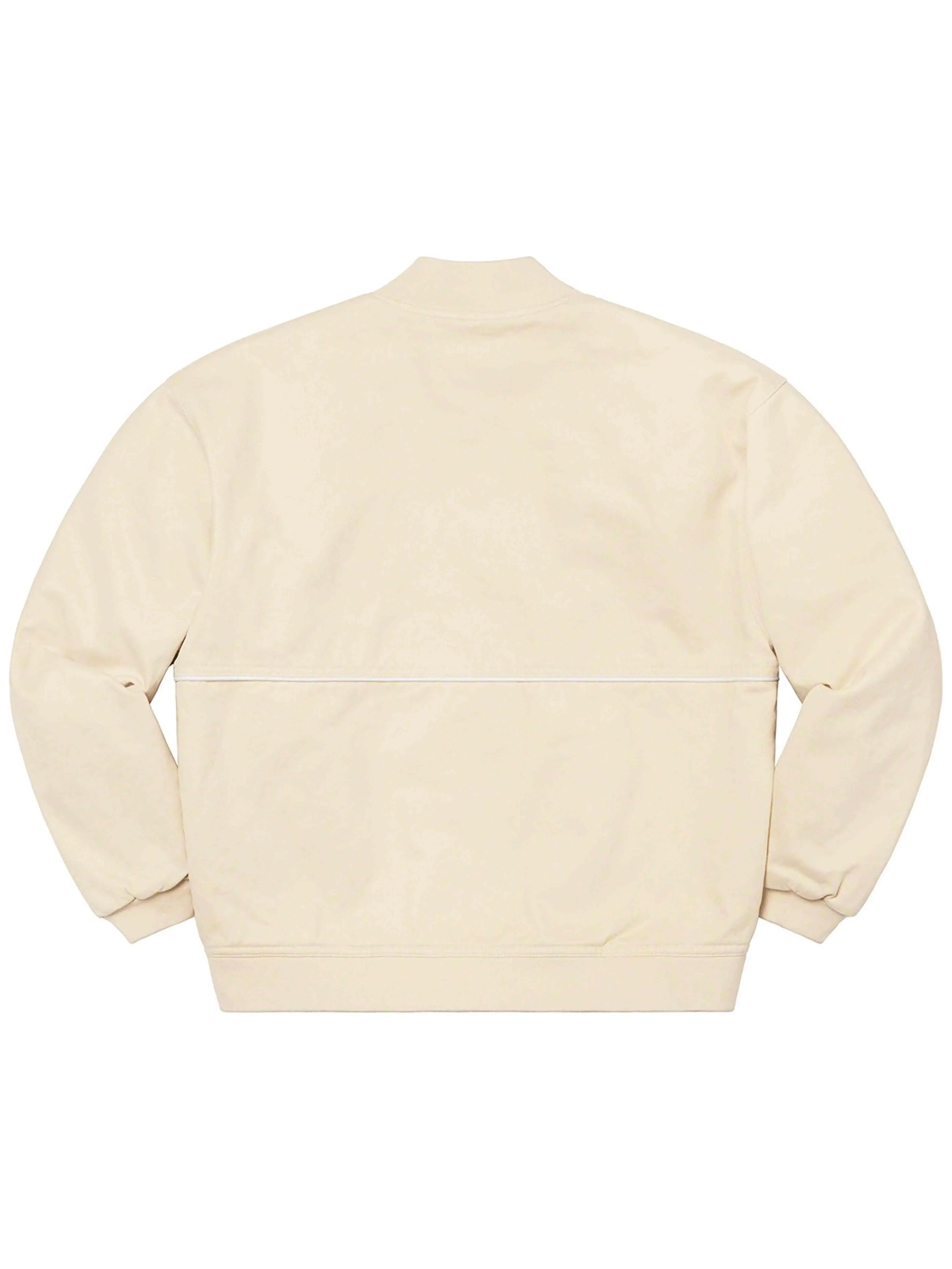 Supreme Twill Old English Varsity Jacket Tan [SS21]