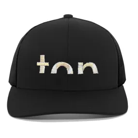 Top Trucker Mesh Snapback Hat