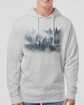 Unisex Forest and Clouds Hoodie