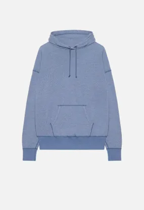 Vintage Fleece Hoodie / Blue